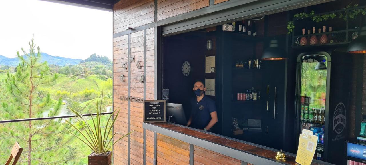 Domus Glamping Guatape Hotel ภายนอก รูปภาพ