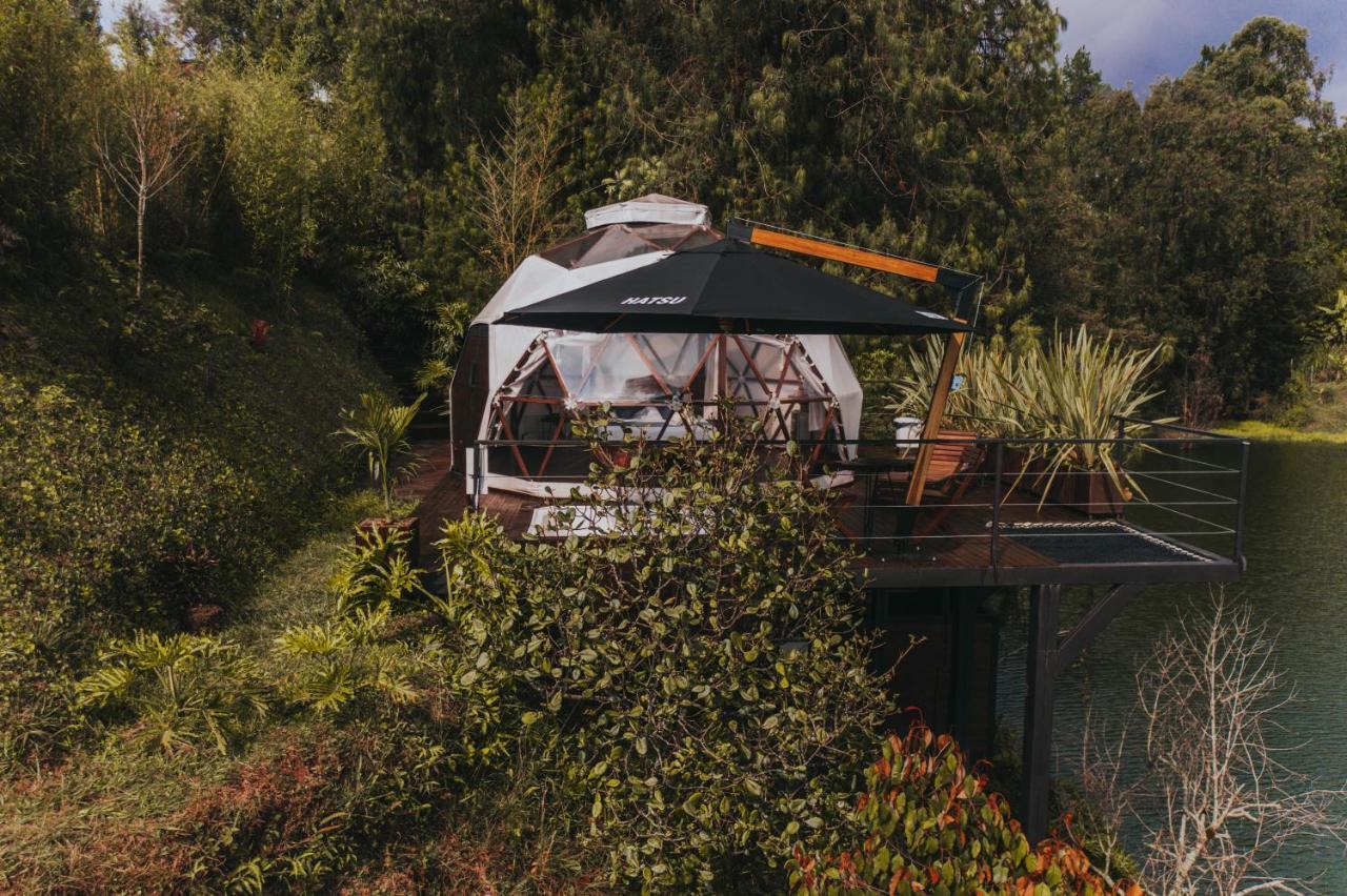 Domus Glamping Guatape Hotel ภายนอก รูปภาพ