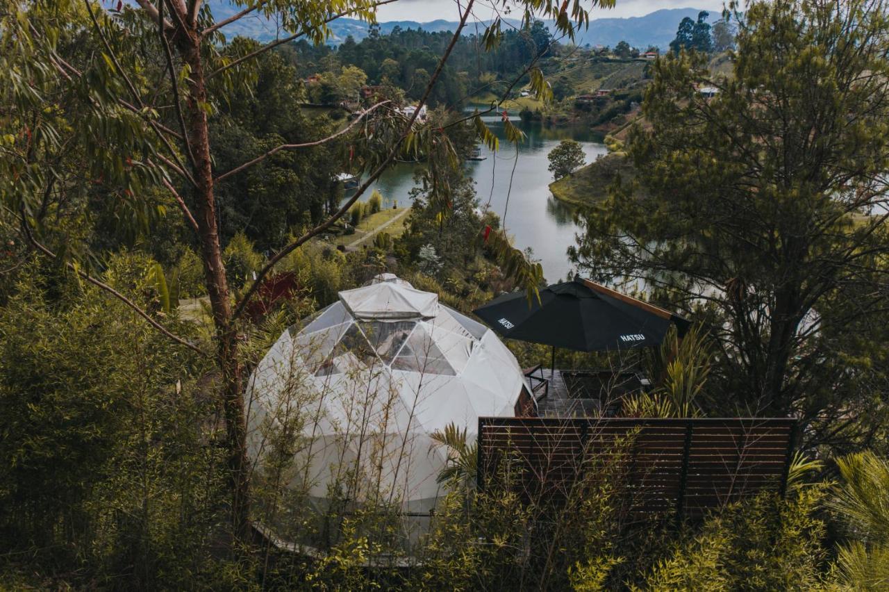 Domus Glamping Guatape Hotel ภายนอก รูปภาพ