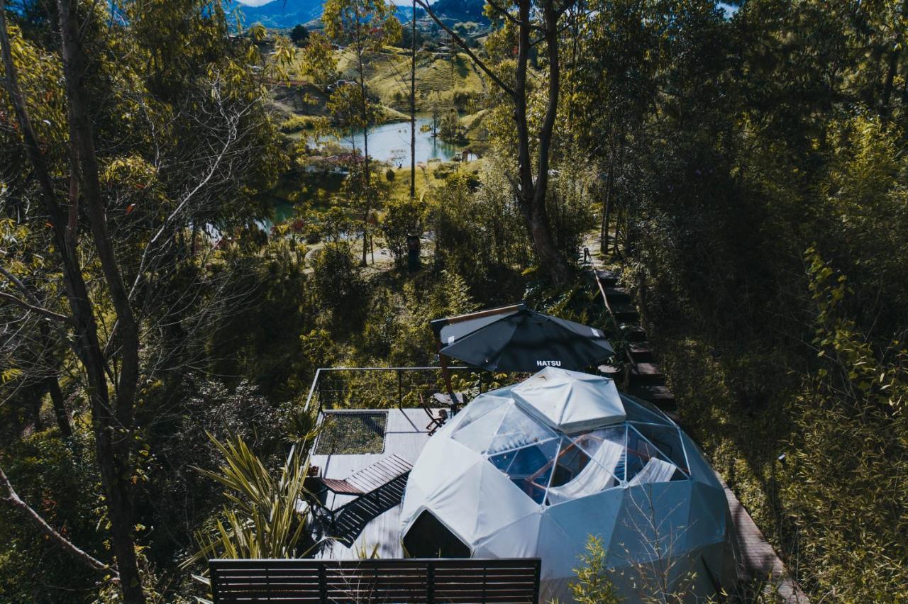 Domus Glamping Guatape Hotel ภายนอก รูปภาพ