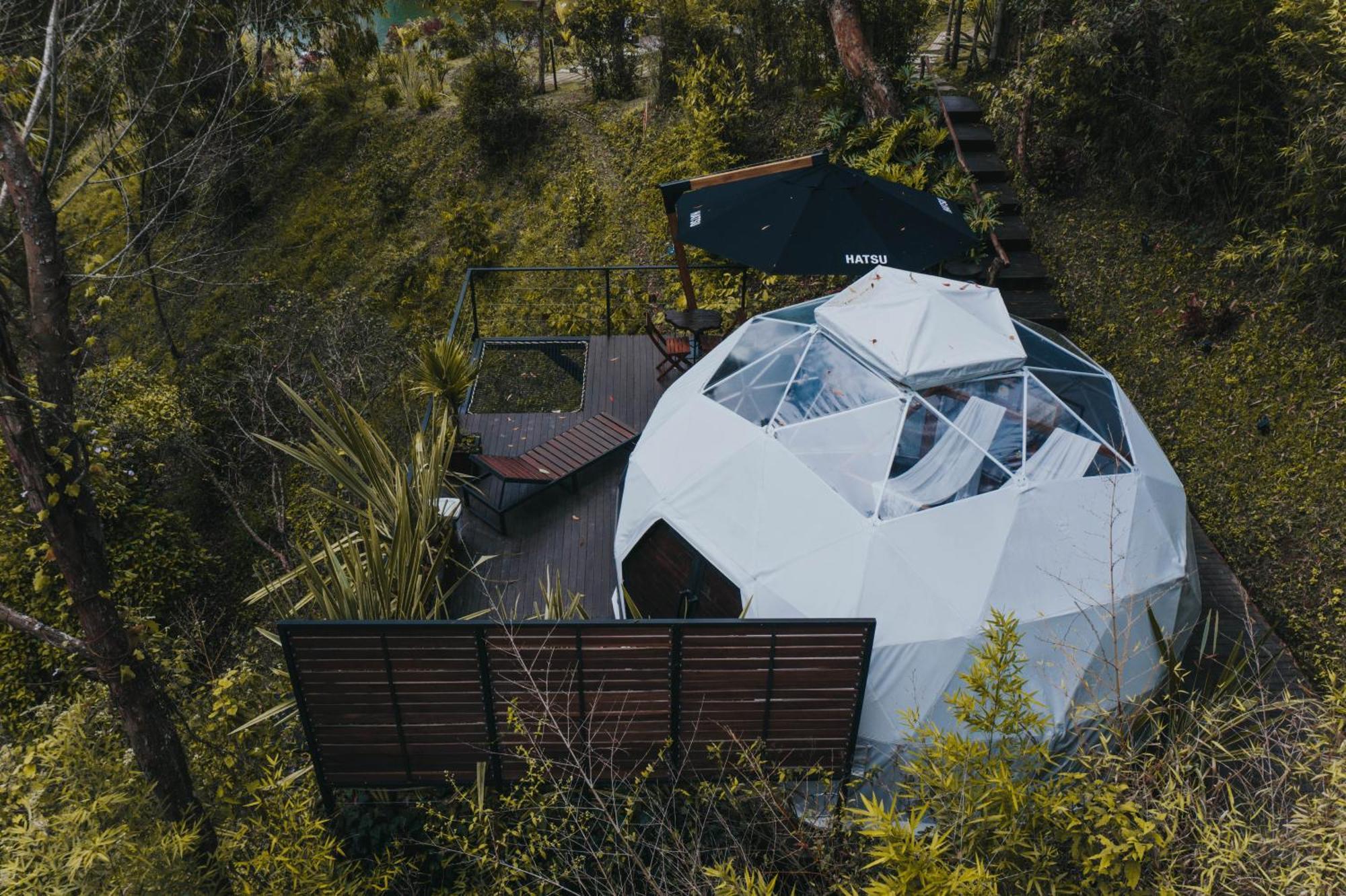 Domus Glamping Guatape Hotel ภายนอก รูปภาพ