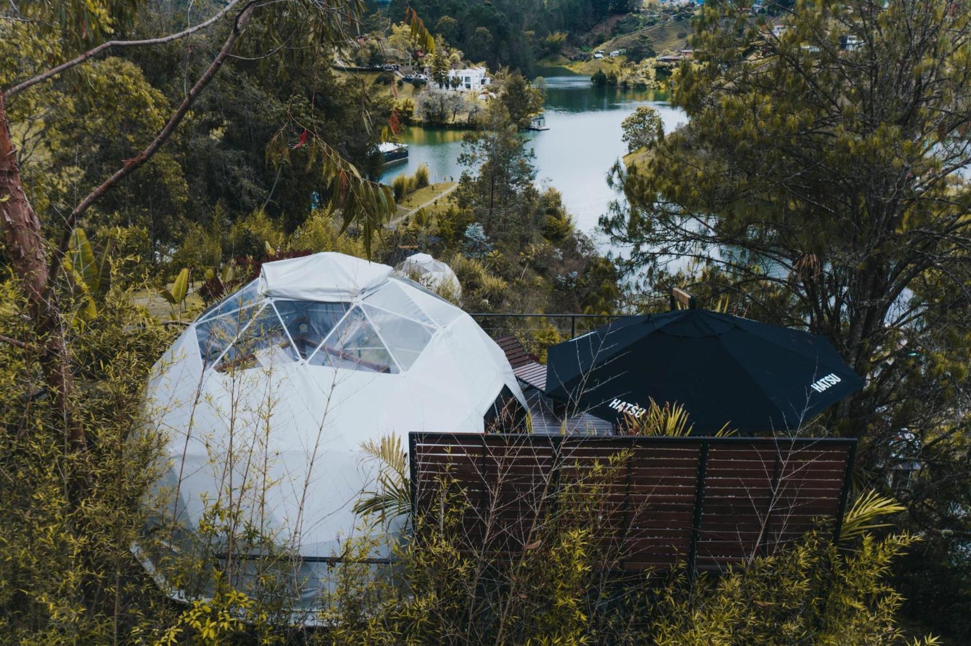 Domus Glamping Guatape Hotel ภายนอก รูปภาพ